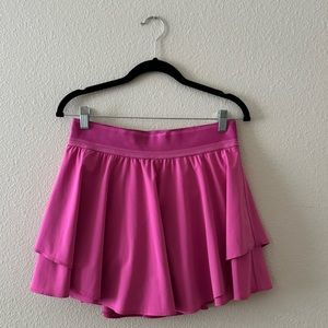 Court Rival High-Rise Tennis Skirt Size 8 Pink